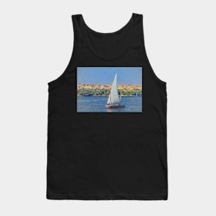 Egyptian Felucca On The Nile Tank Top